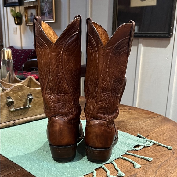 Lucchese 1883 Ranch Hand Leather Boots N1596-54 - Picture 4 of 8